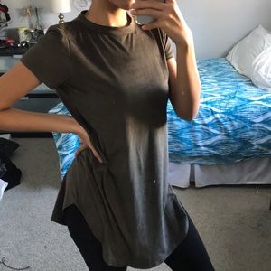 Suede Tunic